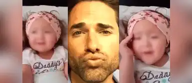 Sebastián Rulli y una pequeñita envían divertido mensaje a los "chismosos" Sebastián Rulli y una pequeñita envían divertido mensaje a los "chismosos"
