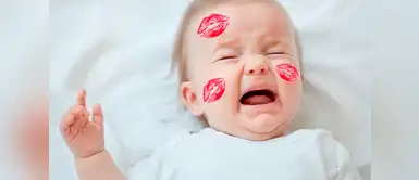 Cuarto razones por las que no debes de dejar que besen a tu bebé Cuarto razones por las que no debes de dejar que besen a tu bebé
