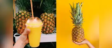 Prepara el "jugo rey" para quemar grasa localizada con piña y berenjena Prepara el "jugo rey" para quemar grasa localizada con piña y berenjena