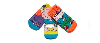 Estas medias de Los Rugrats son geniales Estas medias de Los Rugrats son geniales