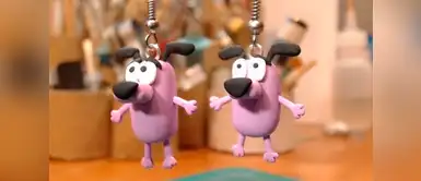 Con estos aretes del perro Coraje, lucirás hermosa Con estos aretes del perro Coraje, lucirás hermosa