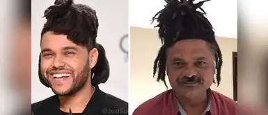 El mismo peinado que The Weeknd El mismo peinado que The Weeknd