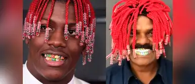 El mismo peinado y los mismos dientes que Lil Yachty El mismo peinado y los mismos dientes que Lil Yachty