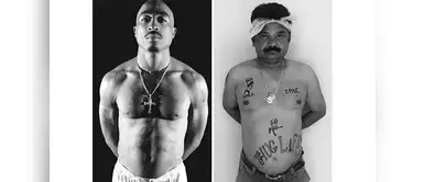 Just se ve más rudo que 2Pac Just se ve más rudo que 2Pac