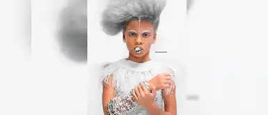 Estos niños posan como grandes modelos Estos niños posan como grandes modelos