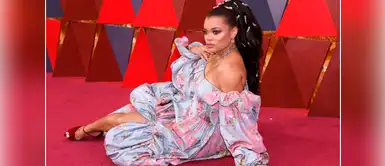 Andra Day lució un vestido extravagante, el diseño no era adecuado para la gala Andra Day lució un vestido extravagante, el diseño no era adecuado para la gala