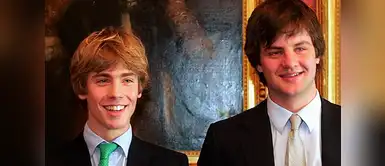 Christian de Hannover y su hermano Ernesto jr. de Hannover Christian de Hannover y su hermano Ernesto jr. de Hannover