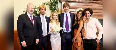 Christian de Hannover en la boda de su hermano Ernesto jr. Christian de Hannover en la boda de su hermano Ernesto jr.