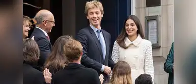 El Príncipe Christian y la modelo peruana Alessandra de Osma en su boda civil en Noviembre del 2017 El Príncipe Christian y la modelo peruana Alessandra de Osma en su boda civil en Noviembre del 2017