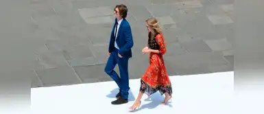 Los invitados que desfilaron por la alfombra blanca de la boda religiosa Los invitados que desfilaron por la alfombra blanca de la boda religiosa