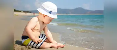 Estudio reveló que ir a la playa con nuestros bebés le ayuda a desarrollar sus habilidades Estudio reveló que ir a la playa es muy beneficioso para tu bebé