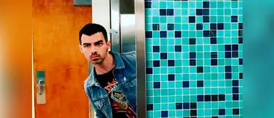 Joe Jonas, en esta foto, tiene cara de susto Joe Jonas, en esta foto, tiene cara de susto