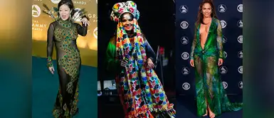 Las famosas y sus vestidos más extravagantes Las famosas y sus vestidos más extravagantes