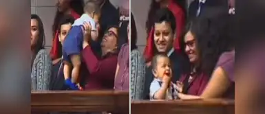 La primera dama engríe a su nieto Martín Vizcarra: Maribel Díaz, la primera dama se robó el show con tierno momento al lado de su nieto