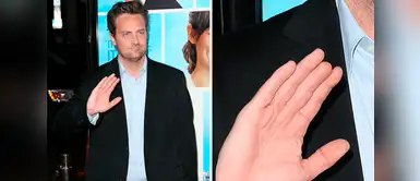 Matthew Perry: El actor perdió una parte de un dedo cuando era pequeño y su mano quedó atrapada en una puerta. Afortunadamente el incidente no fue muy grave y el detalle es casi imperceptible ante la cámara Matthew Perry: El actor perdió una parte de un dedo cuando era pequeño y su mano quedó atrapada en una puerta. Afortunadamente el incidente no fue muy grave y el detalle es casi imperceptible ante la cámara