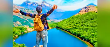 Laguna de las Momias en Chachapoyas, Amazonas Laguna de las Momias en Chachapoyas, Amazonas