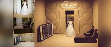 Los novios quedaron asombrados con el resultado Los novios quedaron asombrados con el resultado