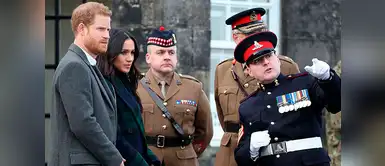 Meghan Markle y el príncipe Harry anuncian que miembros de las fuerzas armadas serán parte de la boda real. Meghan Markle y el príncipe Harry tendrán a las fuerzas armadas en la boda real
