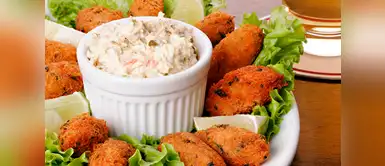 Aprende a preparar estas riquísimas croquetas de bacalao rellenas de queso. Semana Santa: Aprende a preparar unas croquetas de bacalao rellenas de queso