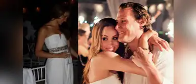 Este fue su vestido de bodas, nada complejo para un matrimonio en la playa Este fue su vestido de bodas, nada complejo para un matrimonio en la playa