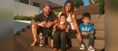 Messi compartió fotos del pequeño Ciro en su cuenta de Instagram Lionel Messi enseña por primera vez el rostro de su bebé con tiernas fotos