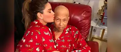 Ésta fue la última foto que se tomó Ariadna Gutiérrez con su padre. Instagram: Ariadna Gutiérrez desconsolada tras la muerte de su padre