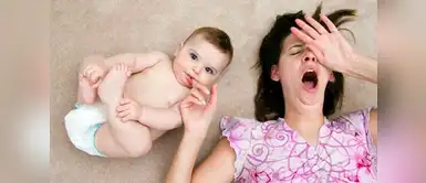 Una madre de tres hijos graba una de sus noches, el video se convirtió en viral. Este video revela cómo son las noches de una madre con hijos