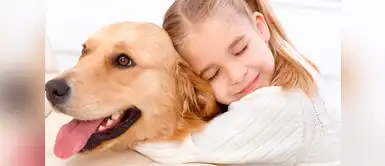 Solo un abrazo y serás feliz. Un abrazo y tu perrito, el remedio para ser feliz sin estrés