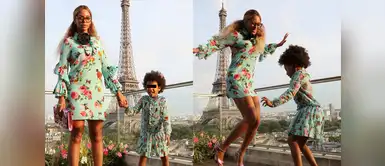 La moda infantil de Blue Ivy / Catura de Instagram El fabuloso estilo de Blue Ivy, la hija de Beyoncé