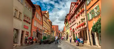 Rothenburg ob der Tauber, Alemania. Rothenburg ob der Tauber, Alemania.