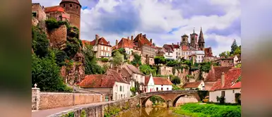 Semur en Auxois, Francia Semur en Auxois, Francia