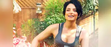 De esta manera es como Aislinn Derbez está recuperando su figura después del embarazo. Aislinn Derbez y su agotadora rutina de ejercicios para recuperar su figura
