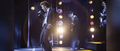 El actor mexicano se robó los suspiros con esta interpretación. Diego Boneta se roba suspiros al interpretar "Cuando calienta el sol" de Luis Miguel