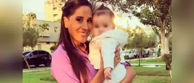 Una hermosa bebé que enamora con su tierna mirada. Instagram: Hija de Melissa Paredes se convierte en modelo y luce bello ropón a crochet