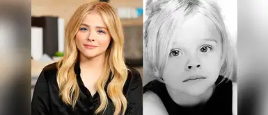 Chloe Moretz Estos actores recordaron su infancia con esta adorables fotos