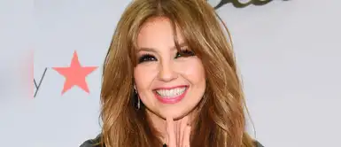 Thalía bromea sobre rumor de sus costillas Youtube: Thalía bromeó sobre el rumor de su supuesta costilla extirpada