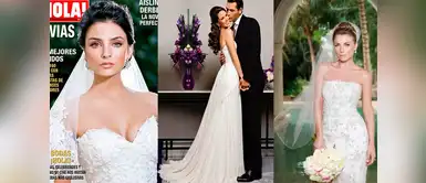 Los más lindos vestidos de novia Los hermosos vestidos de novia que usaron las celebridades ¡Te encantarán!