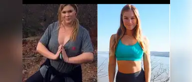 Mujer logra bajar más de 30 kilos en un año Instagram: Mujer llegó a bajar 30 kilos en menos de un año y revela su secreto