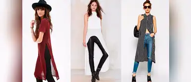 Con estos tips podrás combinar adecuadamente tus blusas largas. Tres tips para combinar de manera correcta las blusas largas