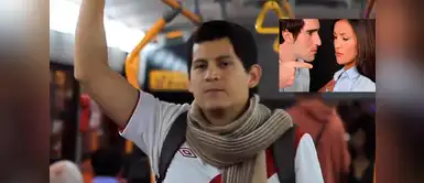 Joven sube a los buses de Lima para dar mensaje contra el machismo Joven envía contundente mensaje en contra del machismo en los buses de Lima