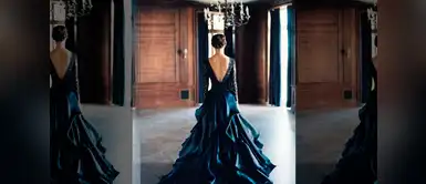 Mujeres se casan de color negro e impactan a todos ¿Te casarías de negro? Mujeres impactan al usar vestidos de novia en colores oscuros