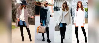 Combina tus botas altas con estas prendas ¿Cómo armar un deslumbrante outfit con botas altas?