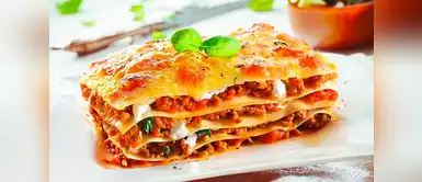 Prepara esta deliciosa lasaña. Aprende a preparar una riquísima lasaña en solo 3 pasos