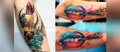 ¡Estos tatuajes te encantarán! 10 tatuajes más creativos que toda amante del maquillaje desearía tener