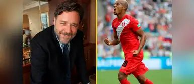 El actor de Hollywood dejó un gran mensaje a la selección peruana en Twitter. Russell Crowe alabó en Twitter el poderoso gol de André Carrillo