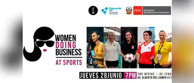 Participa en este importante evento, Wapa. Women Doing Business : Papel de la mujer en el deporte