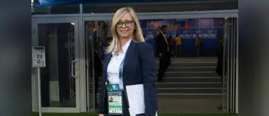 Ella es la primera mujer en ocupar un puesto en un mundial de fútbol masculino Conoce quién es la primera mujer que ocupa un puesto en un mundial de fútbol masculino