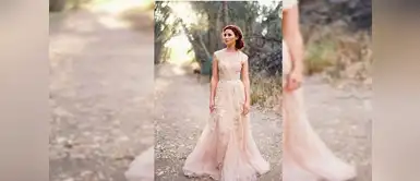 Vestido crema para brindar ternura el día más feliz de tu boda Vestido crema para brindar ternura el día más feliz de tu boda