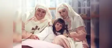 Lisette interpretando a la 'Hermana Cecilia' en Carita de ángel Lisette interpretando a la 'Hermana Cecilia' en Carita de ángel