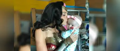 Gal Gadot visita hospital de niños con cáncer vestida de "Wonder Woman" Gal Gadot visita hospital de niños con cáncer vestida de "Wonder Woman"
